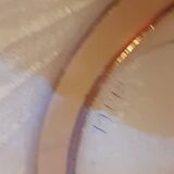 Plat verre moulé "belge" vintage