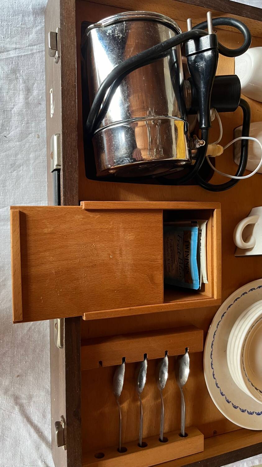Vintage travel tea set
