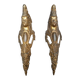 2 bronze ornaments for 19th-century furniture