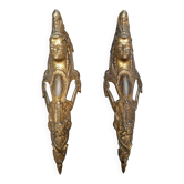 2 bronze ornaments for 19th-century furniture