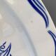 Oval dish in Badonviller earthenware