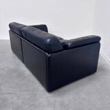 Canapé / lit de jour vintage des années 1980 dans le style de De Sede DS76