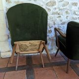 Paire de fauteuils coktail