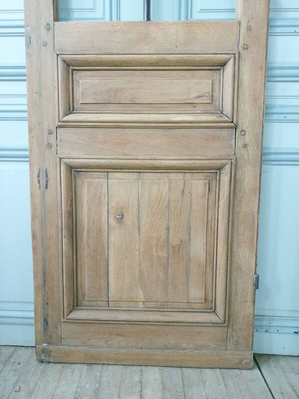 Porte en chêne 6 vitres