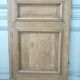 Oak door with 6 panes of glass