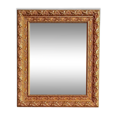 Small wall mirror in gilded wood.