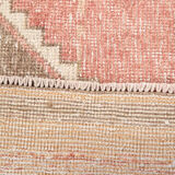 3x12 geometric neutral turkish runner rug, 379x91cm
