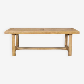 Solid oak farm table