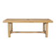 Solid oak farm table