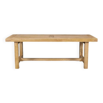 Solid oak farm table