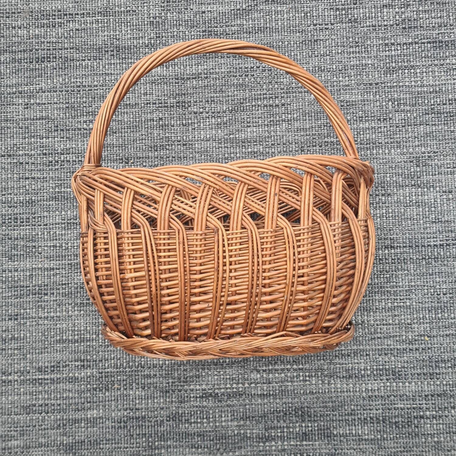 Old wicker basket