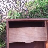 suitcase, wooden trunk