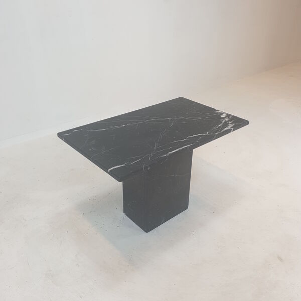 Table basse en marbre italien, années 1980