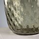 Vintage smoked glass vase, Murano manufacture, Italy, 1960s.