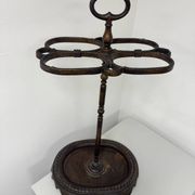 Umbrella stand, cast iron cane holder from the 19th century / Napoleon III style