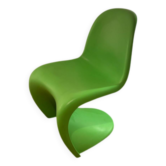 Panton chair verte