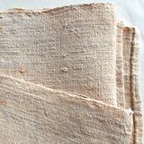 Rustic hemp tablecloth 162 x 96 cm