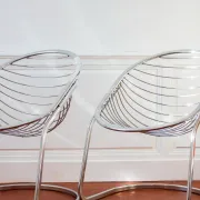Egg chair by Gastone Rinaldi, vintage 1970s chair.
