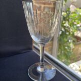 3334 - 6 Baccarat aperitif glasses, Corneille service