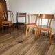 Set of 4 mismatched chairs