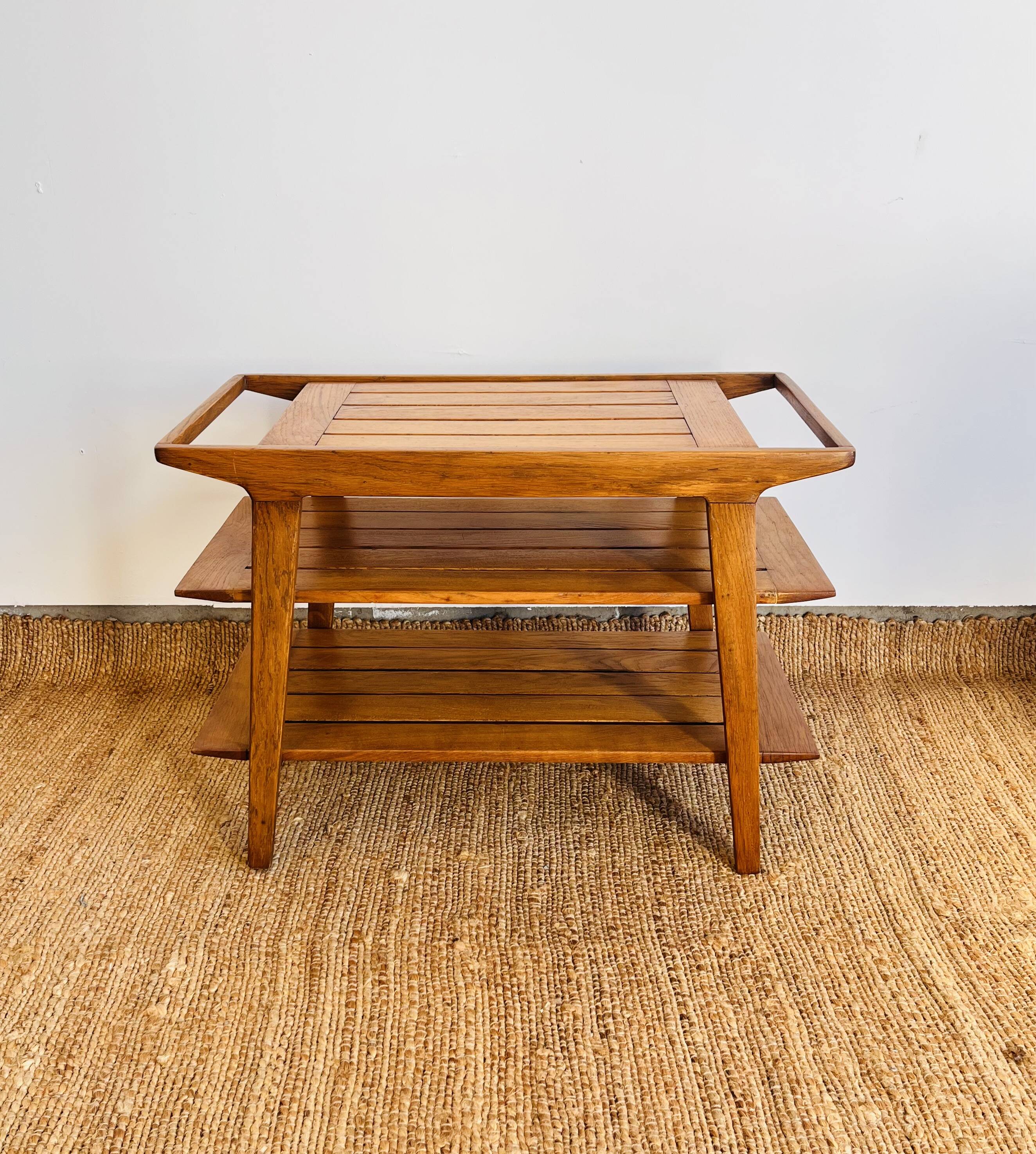 Scandinavian wooden sideboard by René-Jean CAILLETTE