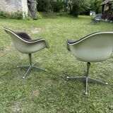 Pair of Eames armchairs