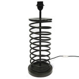 Spring metal lamp