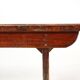 Banc rustique français en chêne brun, vers 1900