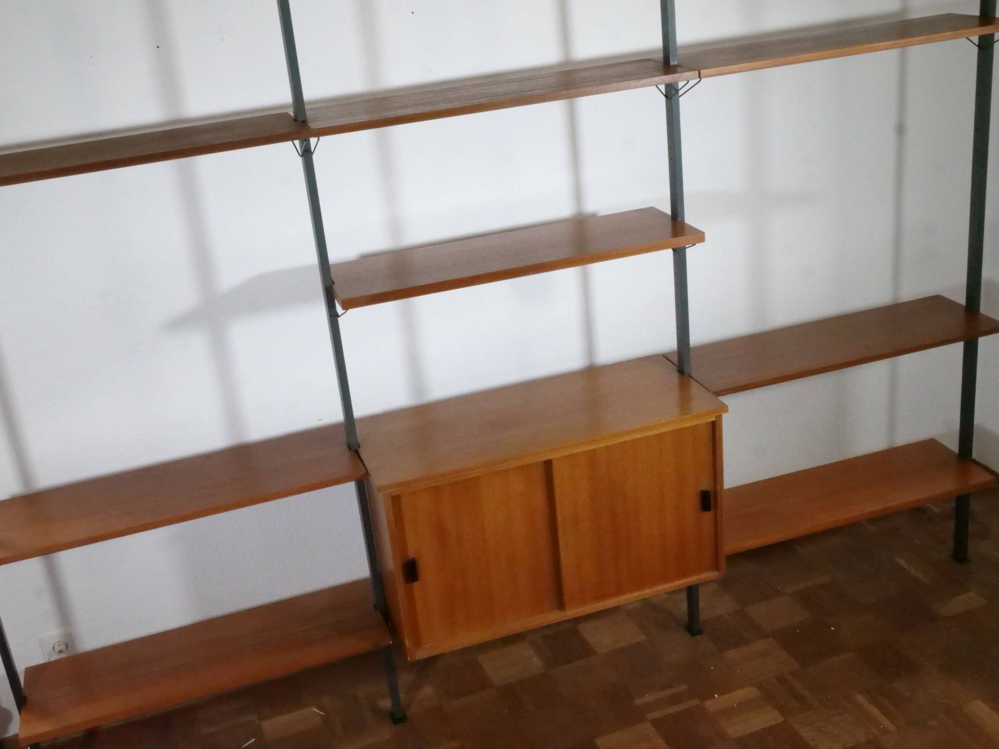 Mid-Century Teak Modular Shelf System by Olof Pira, Sweden, 1960s