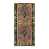 Turkish Handmade Vintage Anatolian Kilim 143 cm x 300 cm