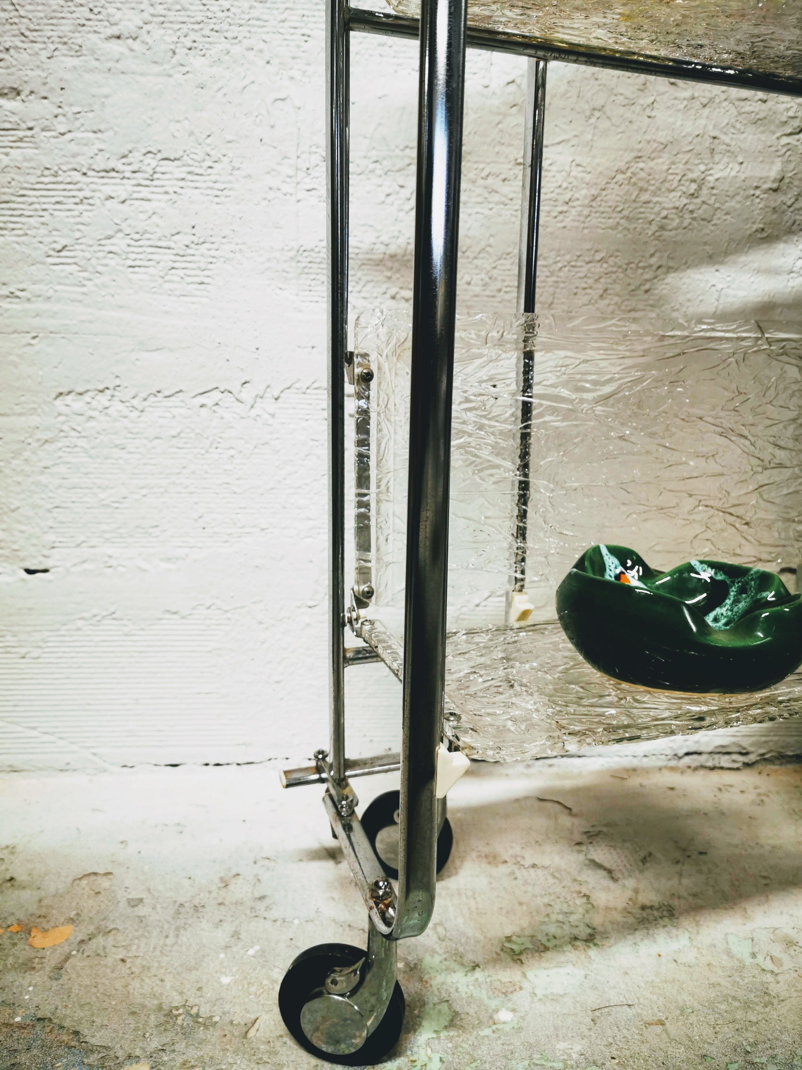 Vintage wheeled dessert