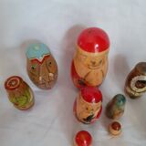 Lot of 12 giggle dolls, different models