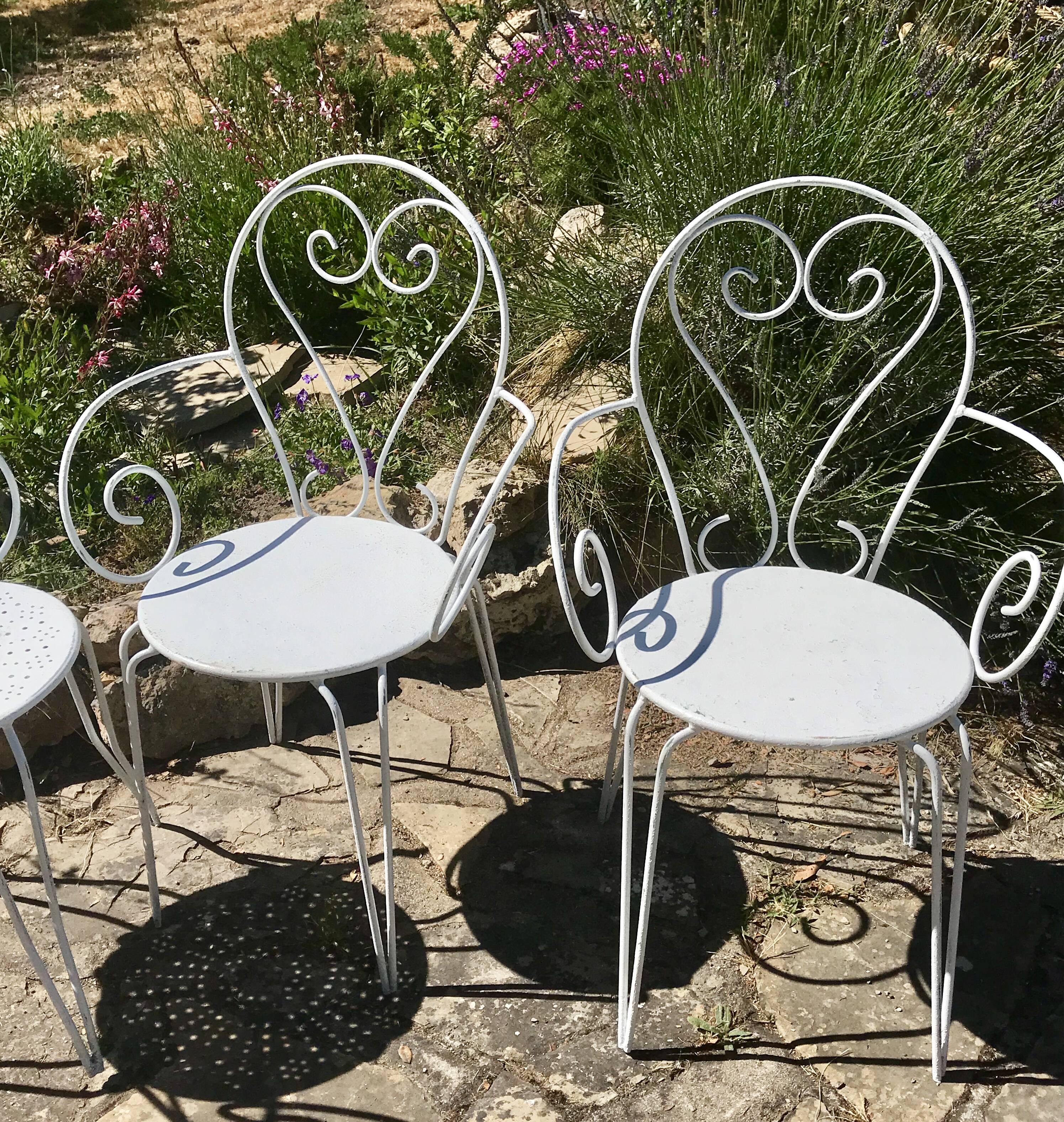 Vintage garden chairs