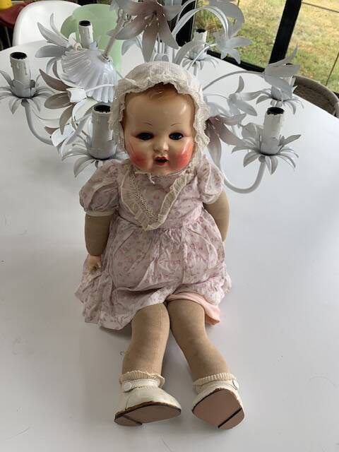 Poupon, collectible doll, Raynal, circa 1948, old and collector's