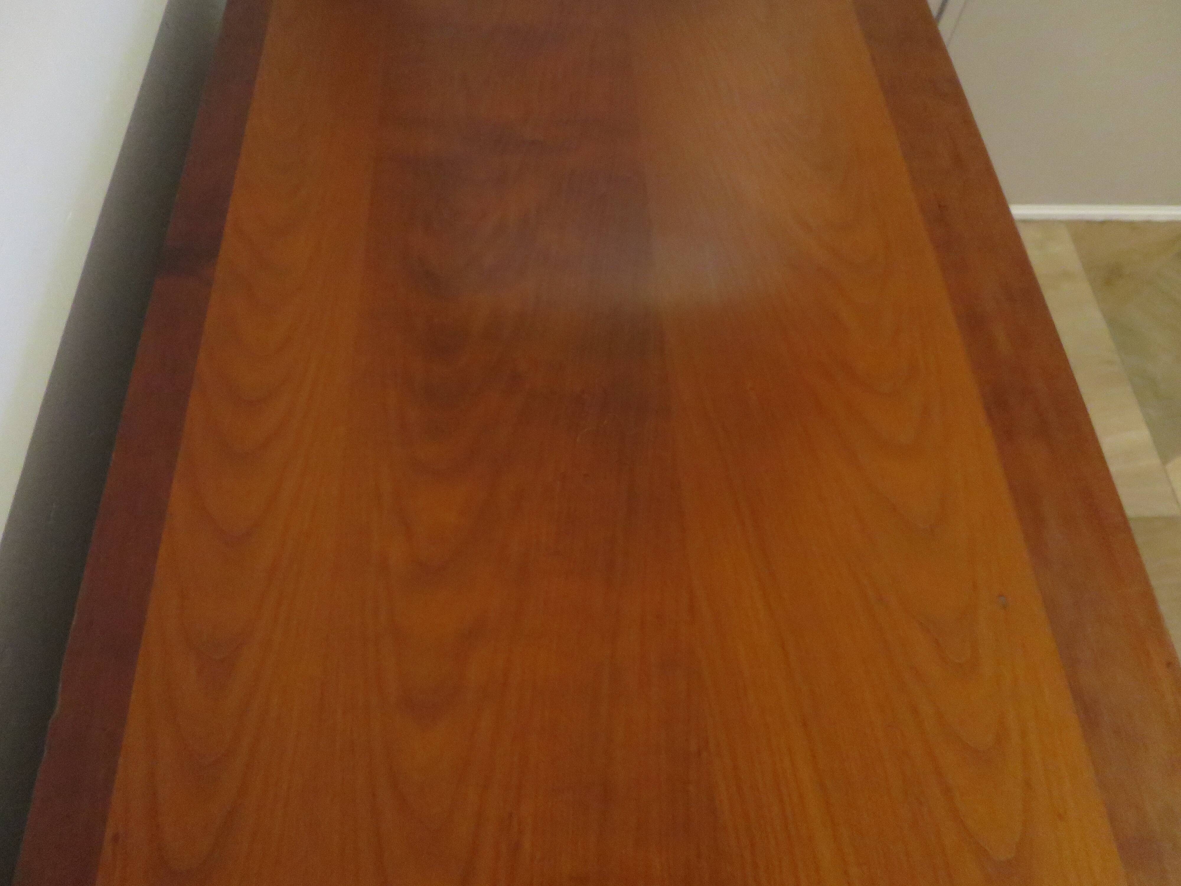 Antique - chest of drawers - 4 drawers - solid wood - cherry