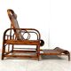 Mid century rattan and bamboo garden chair, 1950s