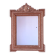 Napoleon III mirror with rich gilded ornamentation