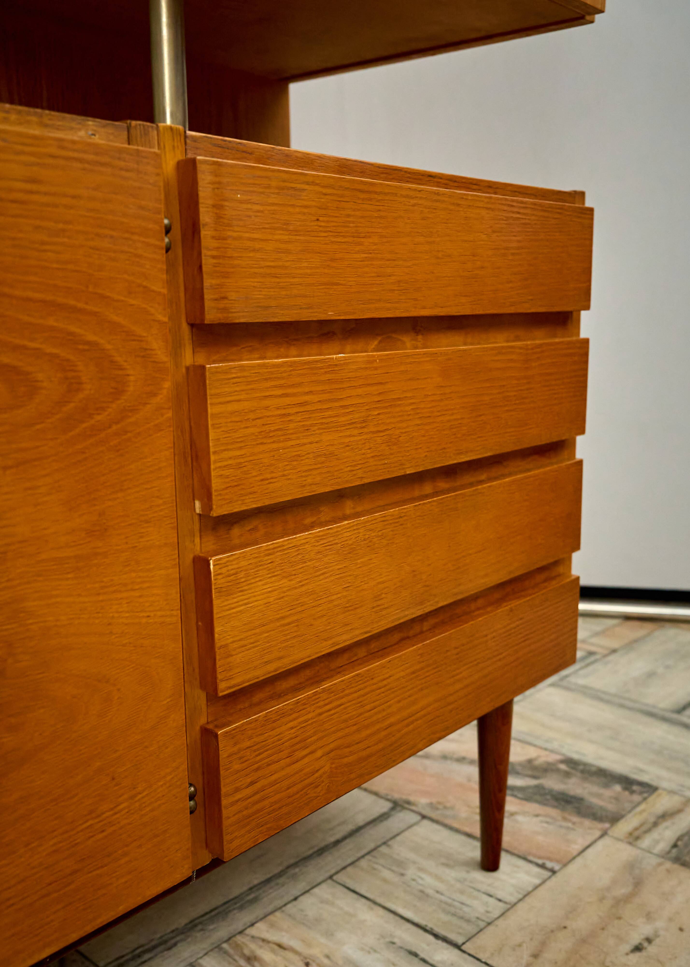 Mid-Century Display Cabinet 1960s Czechoslovakia