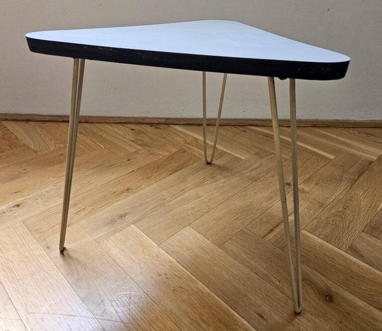 Midcentury Tripod Flower or Side Table ULUV, 1970s