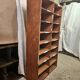 Meuble casier en bois 1960