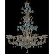 Early 21st century Murano glass chandelier