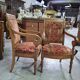 Pair of walnut armchairs – Restoration/Charles X period – 19th century