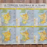 MDI school map "Territorial training in France"