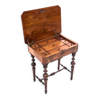 Thread table, Northern Europe, circa 1890.