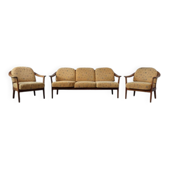 Canapé vintage Wilhelm Knoll et une paire de fauteuils, 1960