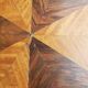 Gueridon old marquetry table old art deco vintage
