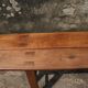 Paire de bancs de ferme en merisier 183 cm.