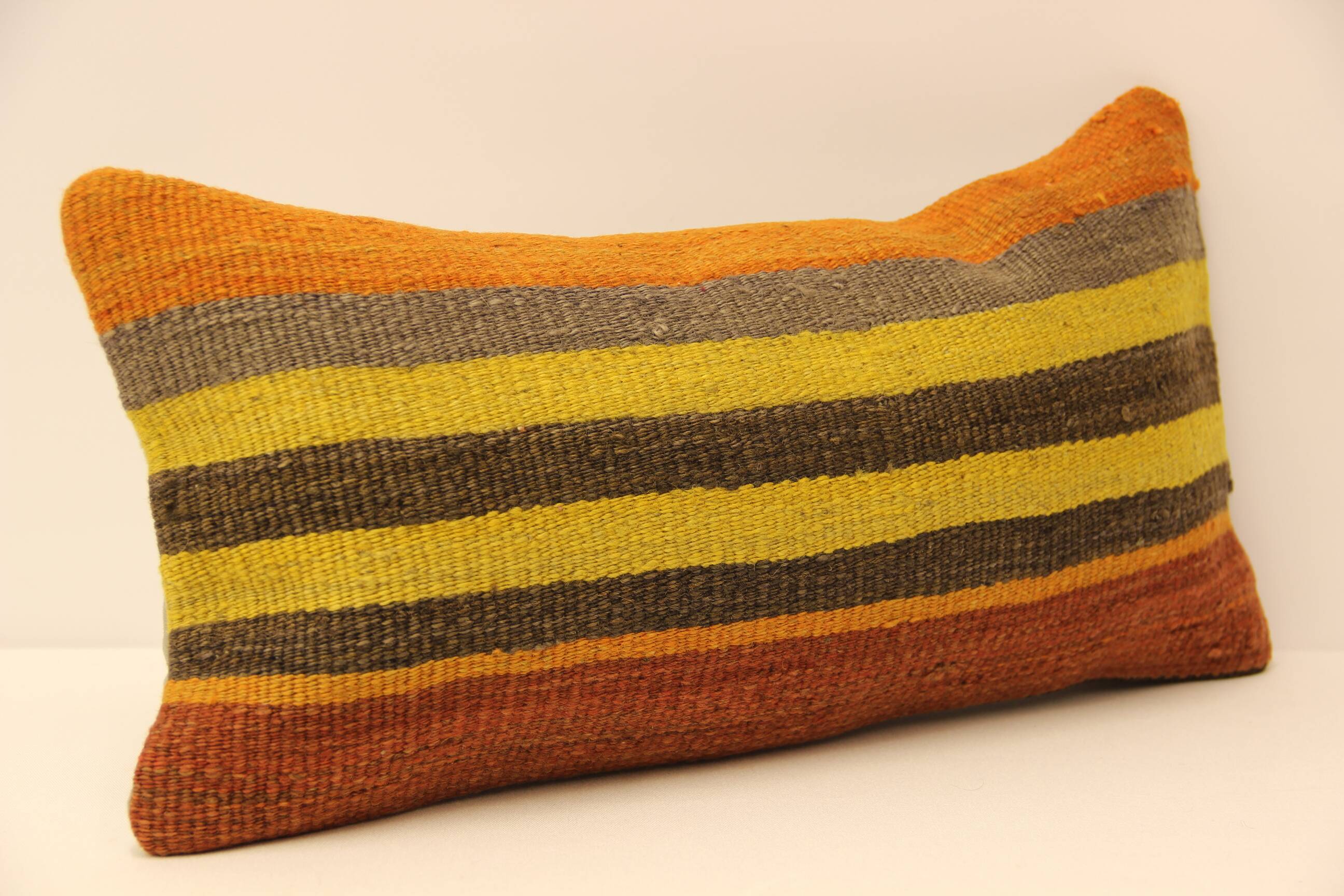 Turkish kilim cushion, 25x50 cm, ye-38
