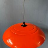Vintage orange pendant lamp