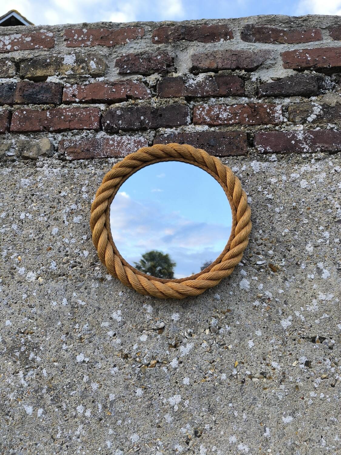 DLG audoux minet rope mirror 1950